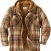 Legendary Whitetails Maplewood Men's Hooded Flannel Shirt Jacket