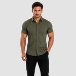 Oak & Weston Muscle Stretch Shirt