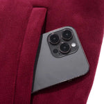 Men's Ethnic-Pattern Fleece-Lined Knit Coat