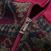 Men's Ethnic-Pattern Fleece-Lined Knit Coat