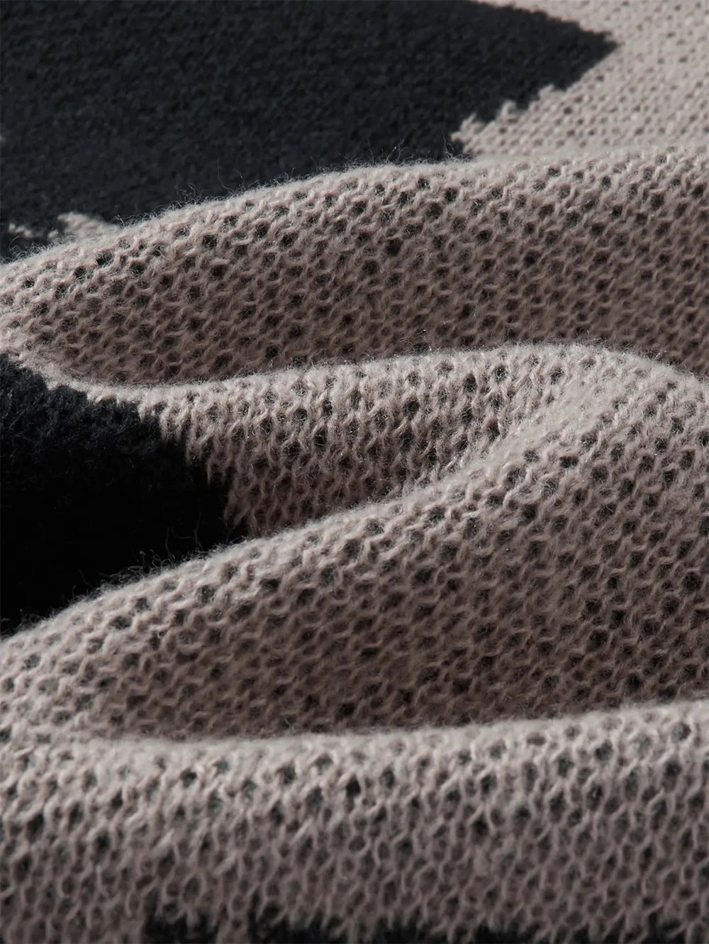 Baggy Cat Graphic Knit Sweater