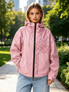 Water Reactive Cheetah Rain Jacket