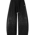 Aelfric Eden Unisex Rhinestone High-Rise Barrel Sweatpants