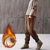 Plus-Size Corduroy Pants – Elastic-Waist Straight Leg