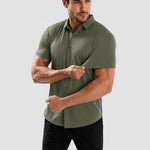 Oak & Weston Muscle Stretch Shirt
