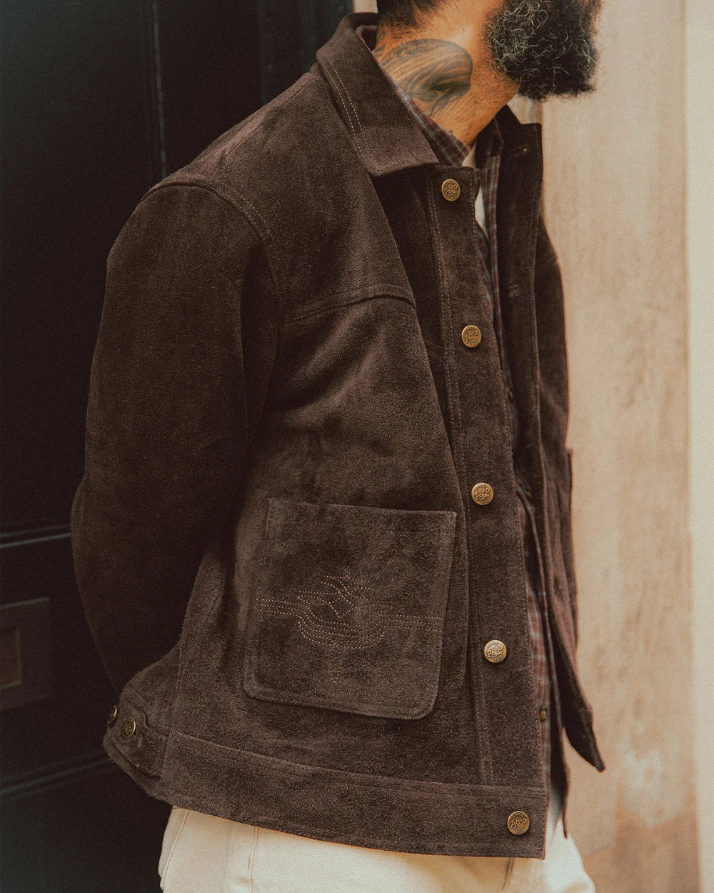 Sierra Genuine Suede Jacket – Carafe
