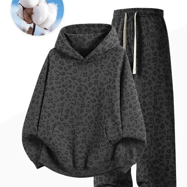 Gift (Fragrant Slice) Straight-Leg Drawstring Trousers