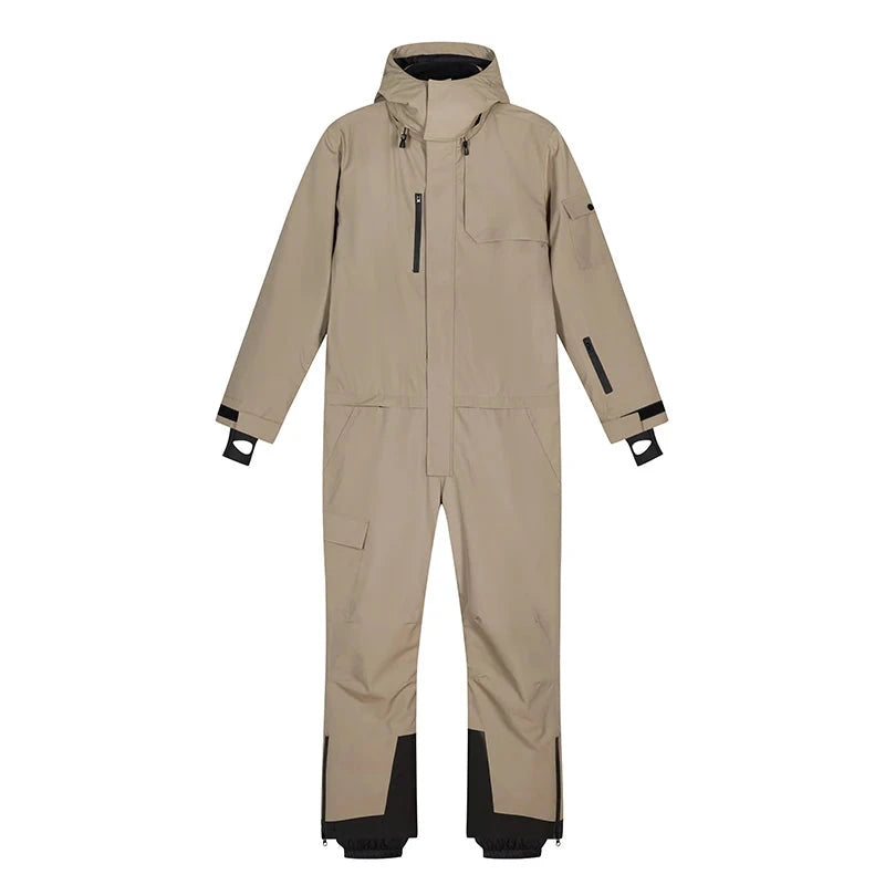 Yaleda One-Piece Ski Suit – Waterproof, Windproof & Insulated Snowsuit