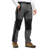 YSENTO Men's Snow Ski Pants Waterproof Fleece Lined