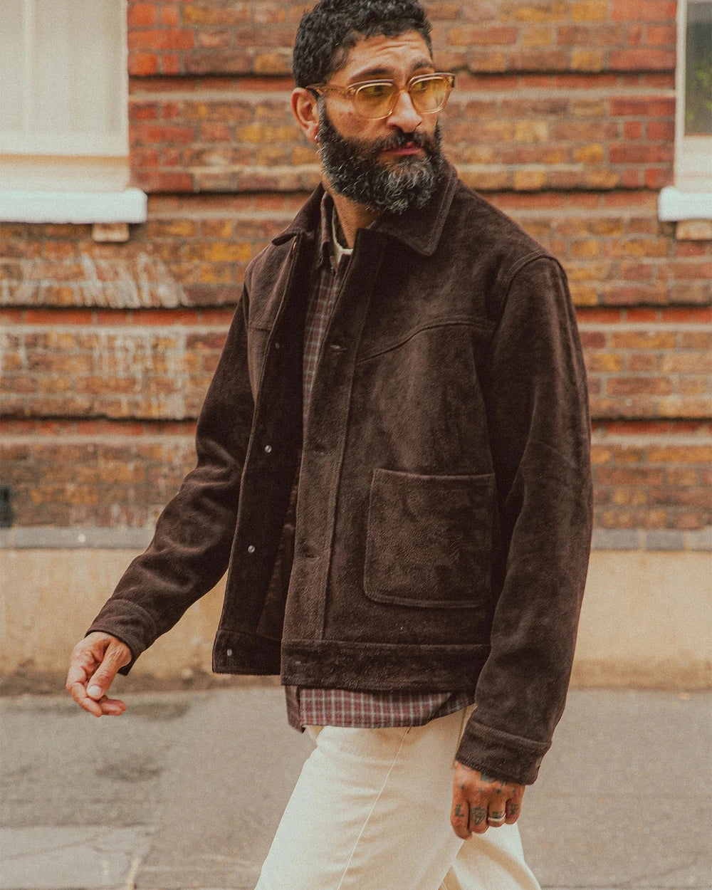 Sierra Genuine Suede Jacket – Carafe