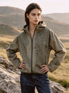 Water Reactive Cheetah Rain Jacket