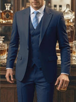 YND Men’s 3-Piece Slim Fit Formal Suit Set