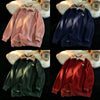 Corduroy Polo Collar Jacket – Vintage Casual Outerwear