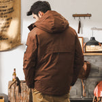 Down jacket 2026 new graphene outdoor functional hooded jacket