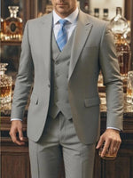 YND Men’s 3-Piece Slim Fit Formal Suit Set